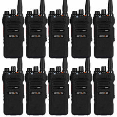 NR630 10W IP67 Waterproof UHF Radios (10 Pack)