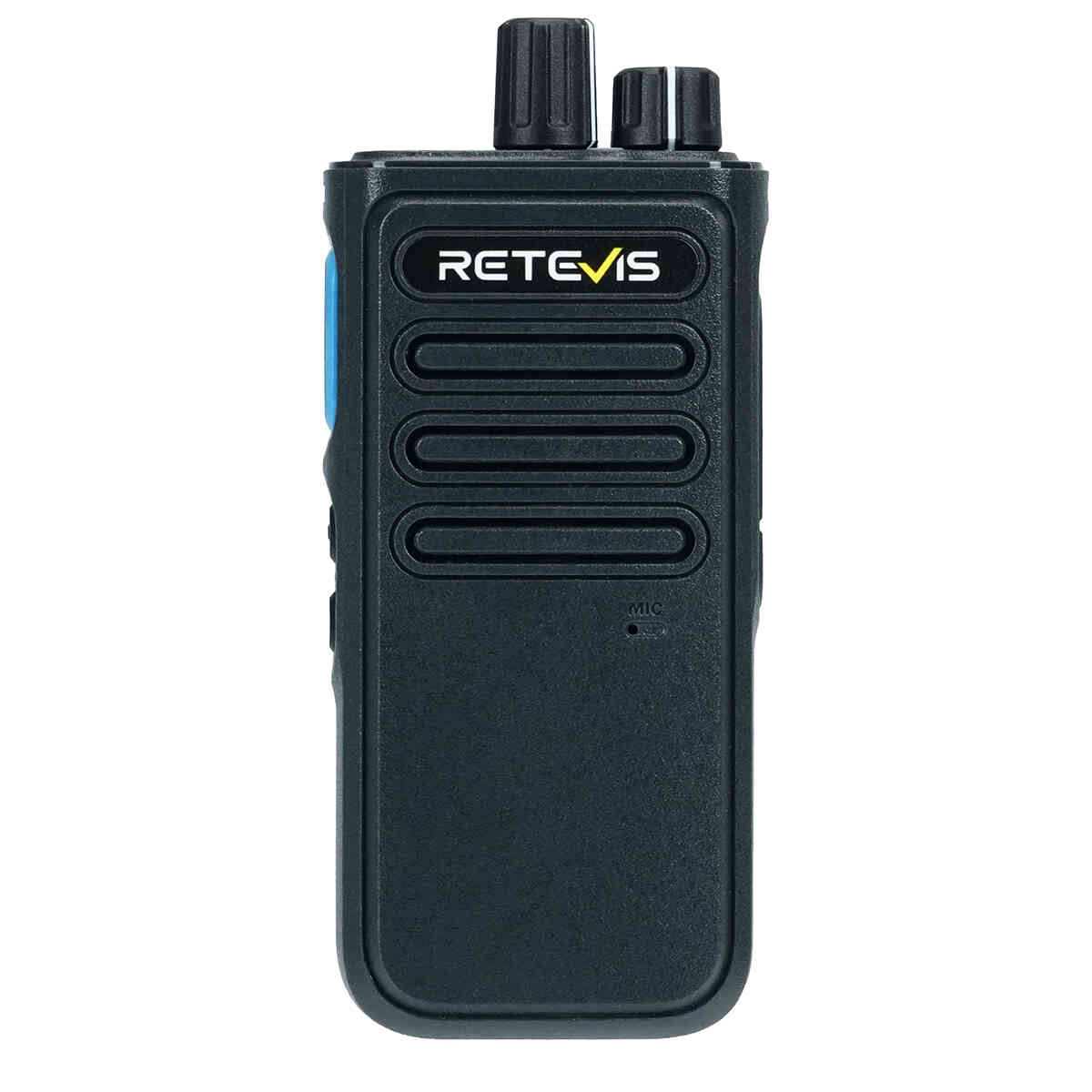 P1 Superhet AES256 UHF DMR Walkie Talkie with Programming Cable 4 Pack