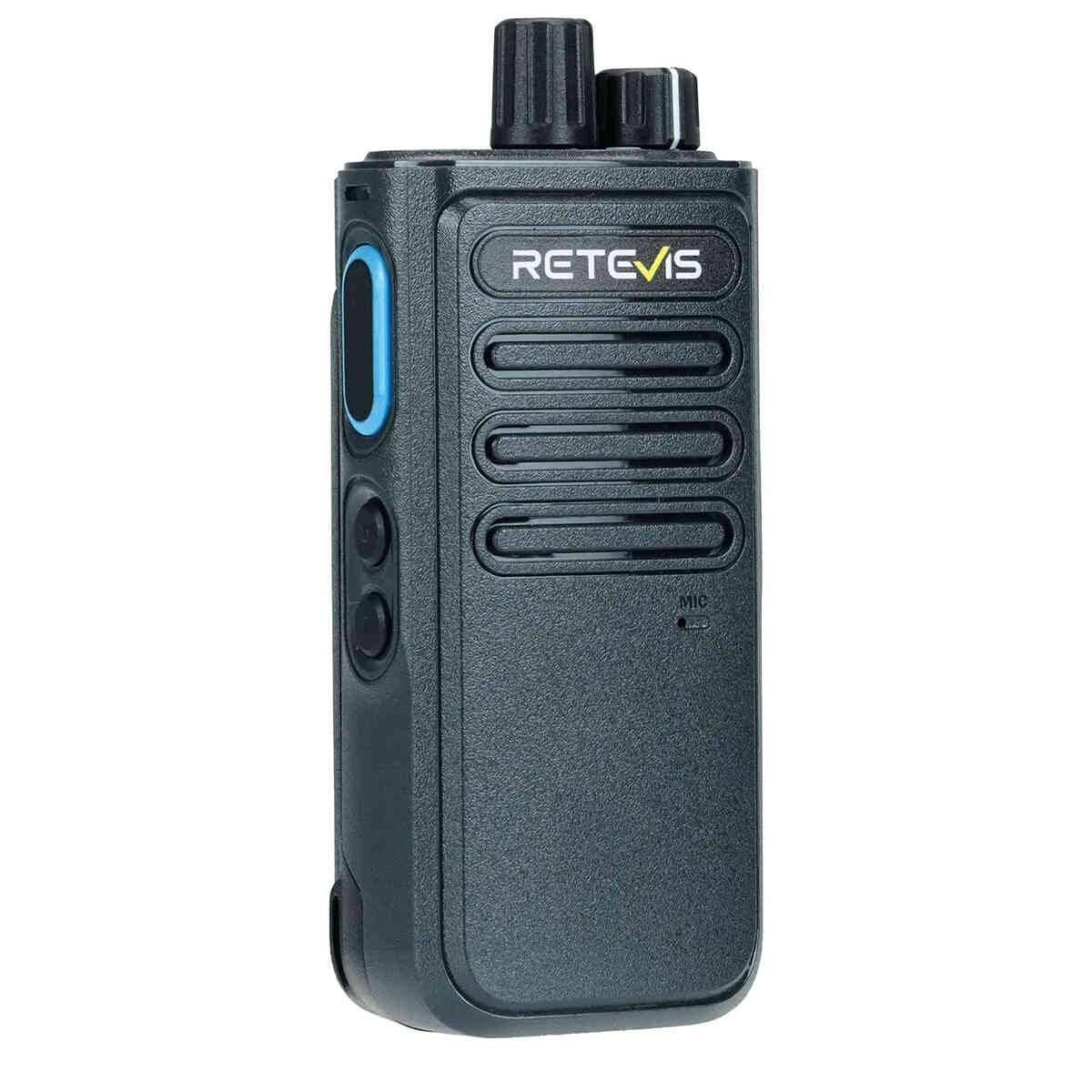 Retevis P1 Long Range UHF Superhet DMR Radio with Earpiece and Speaker Mic 6 Pack