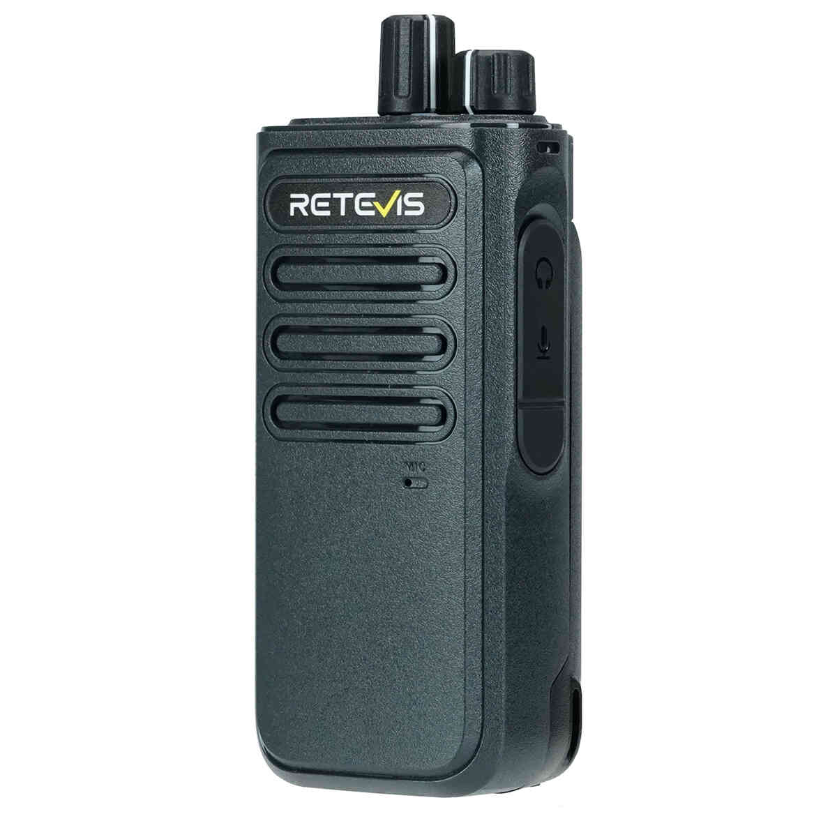 Retevis P1 Long Range UHF Superhet DMR Radio with Earpiece and Speaker Mic 6 Pack