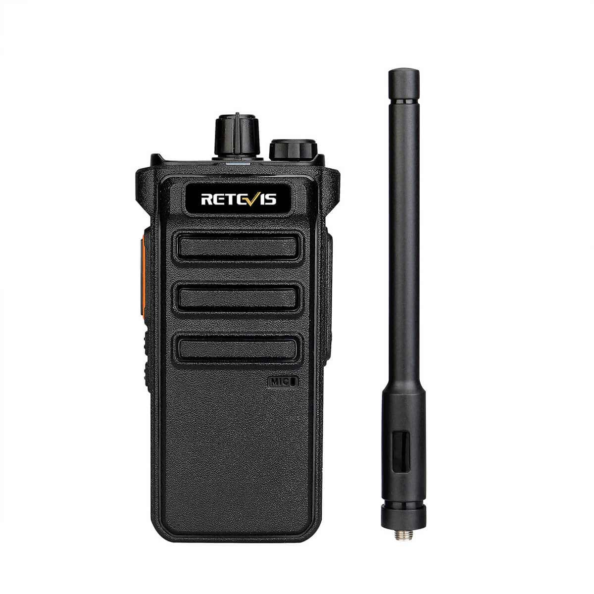 RB25 High Power UHF Digital Two way Radio with Speaker Mic