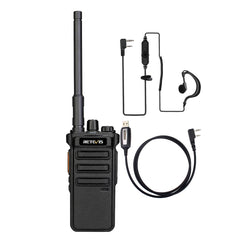 RB25 UHF Digital Two Way Radio With G Shape Earpiece