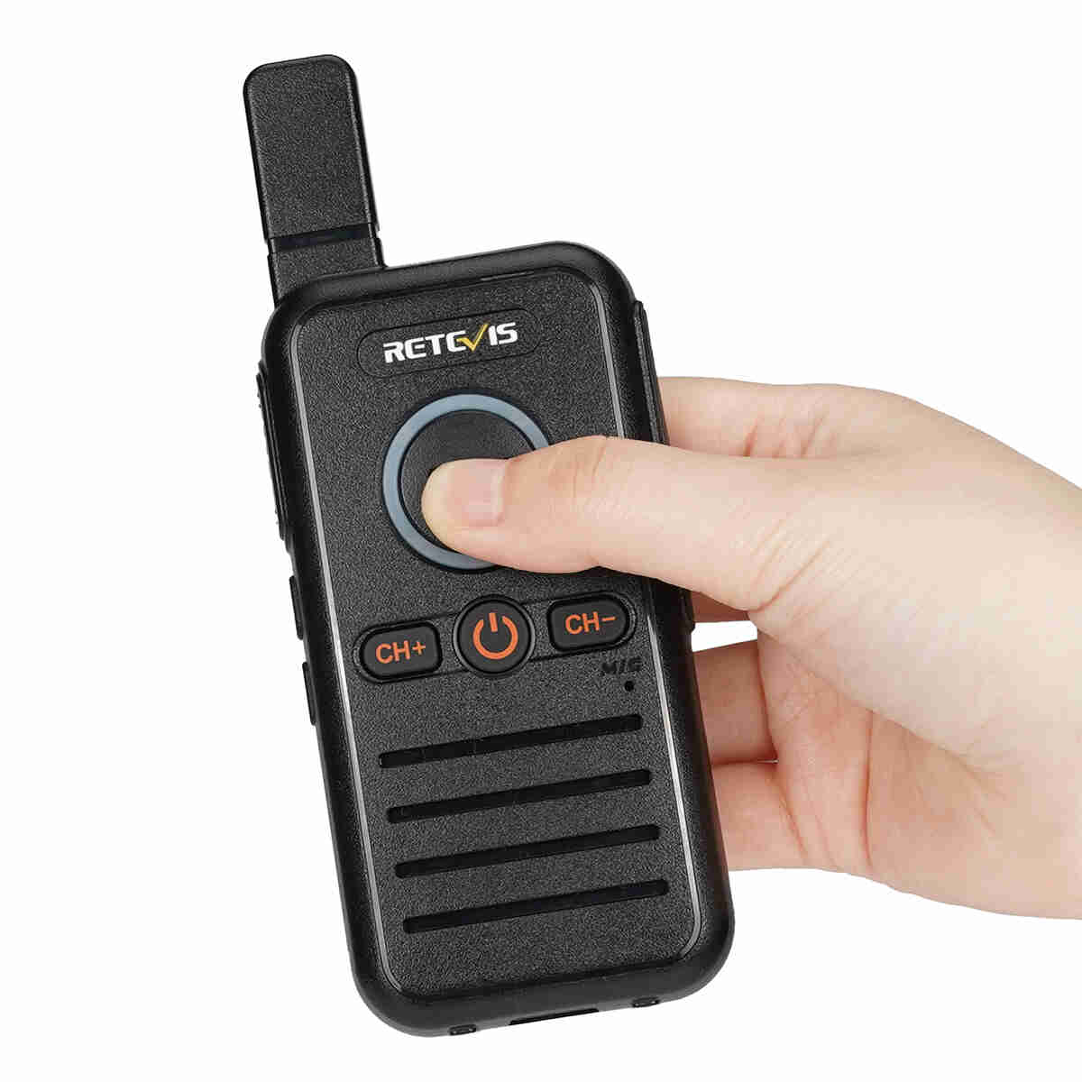 RB45 Dual PTT USB-C Charge Mini FRS Walkie Talkie