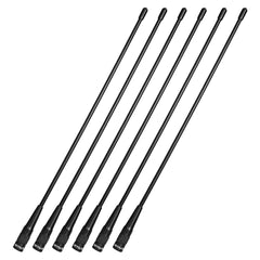 HAM Radio 14.8 inches SMA-M 136-174MHz 400-470MHz Antenna (6 Pack)