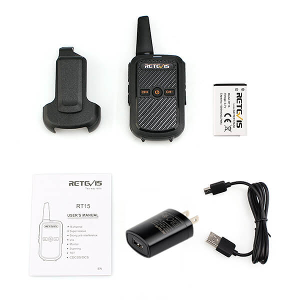 RT15 Mini Lightweight FRS for Business Radio