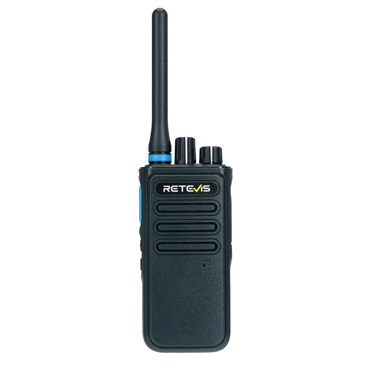 Retevis P1 Long Range UHF Superhet DMR Radio with Earpiece and Speaker Mic 6 Pack