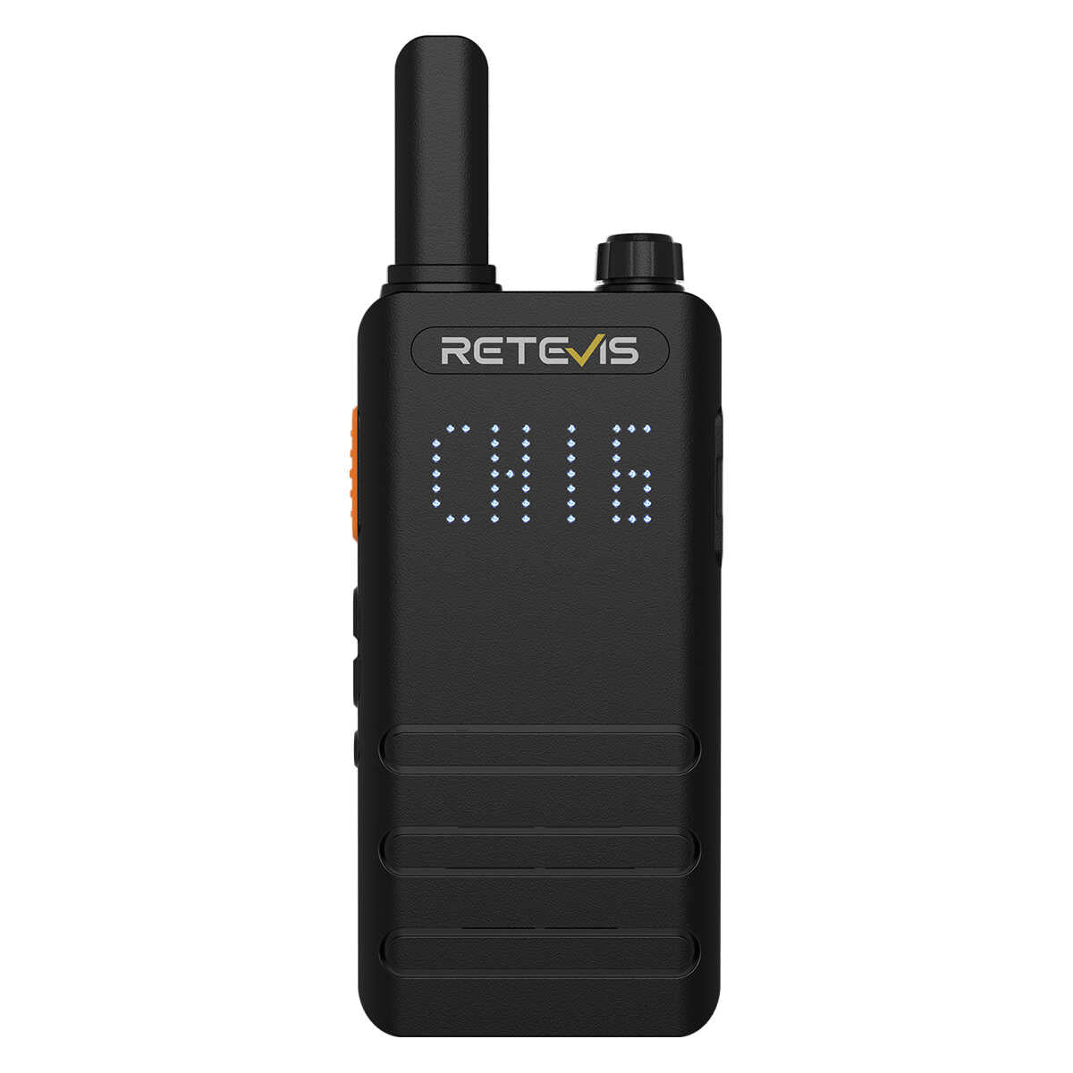 Retevis B3H Slim Portable Walkie Talkie (6 PCS)  with 6-Way Charger and 6 Earpieces