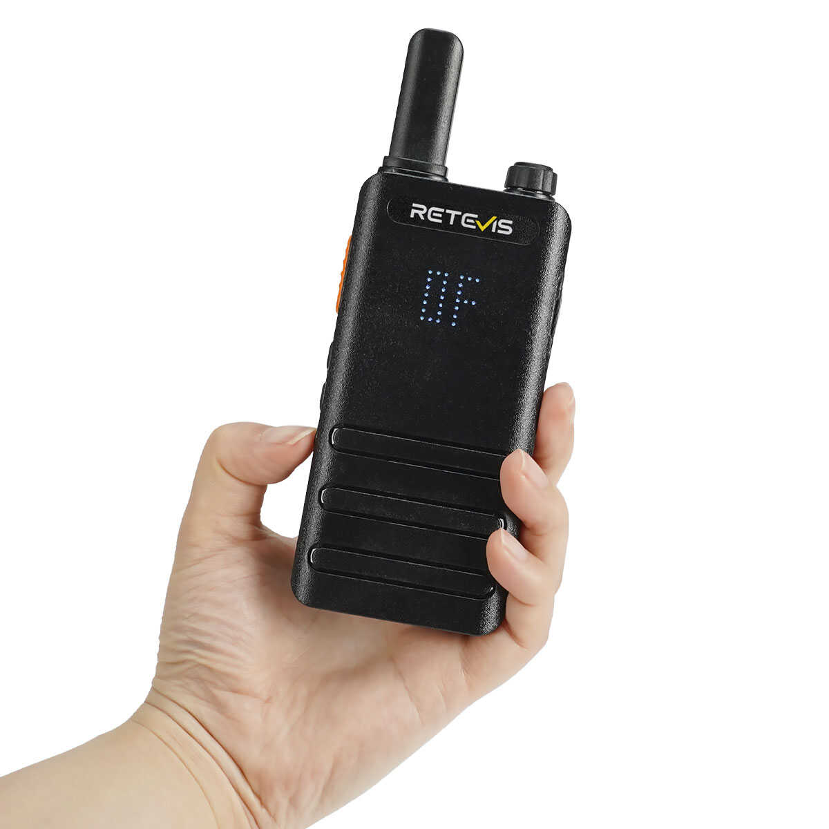 Retevis B3H Slim Portable Walkie Talkie (6 PCS)  with 6-Way Charger and 6 Earpieces