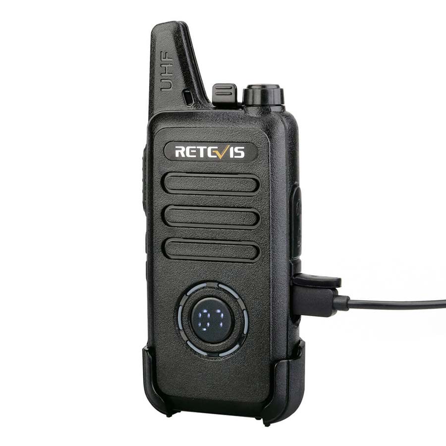 RT22S Channel Display Lightweight Rechargeable Portable Two Way Radios 2PCS