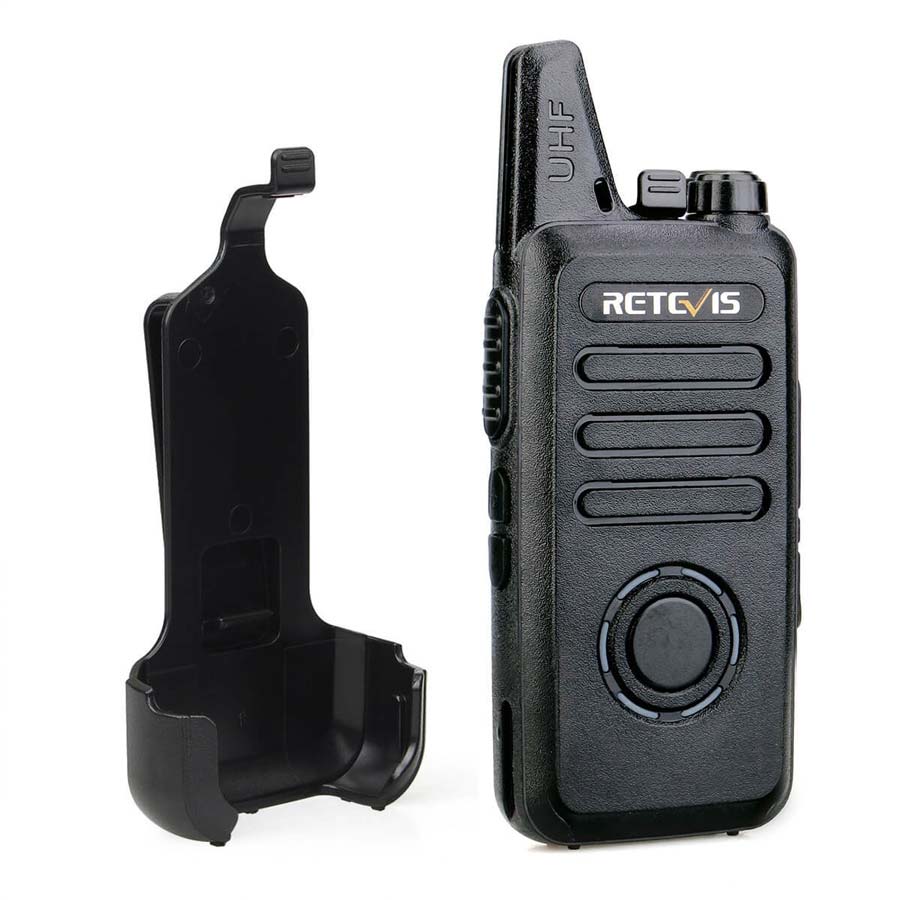 RT22S Channel Display Lightweight Rechargeable Portable Two Way Radios 2PCS