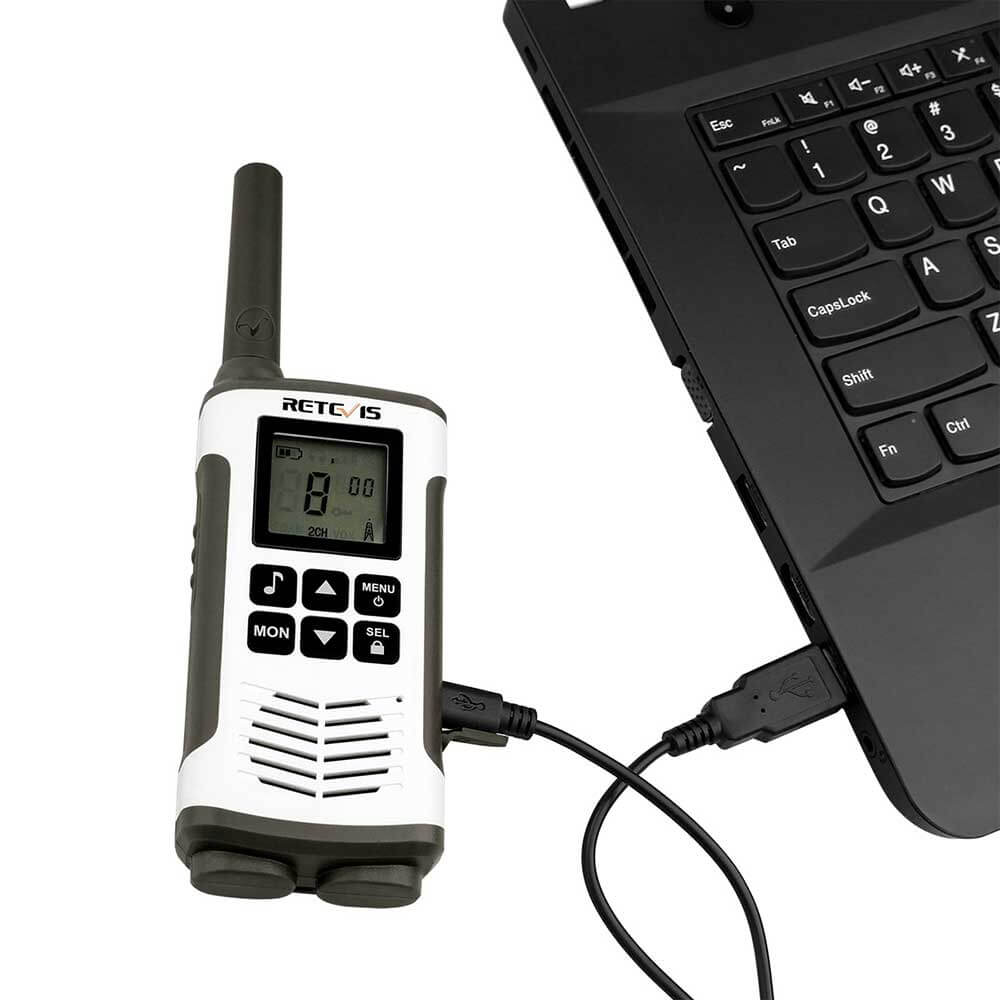 RT45 Rechargeable 2 Way Radios FRS License-free Walkie Talkie