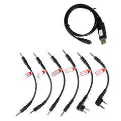 6 in 1 USB Program Programming Cable Adapter