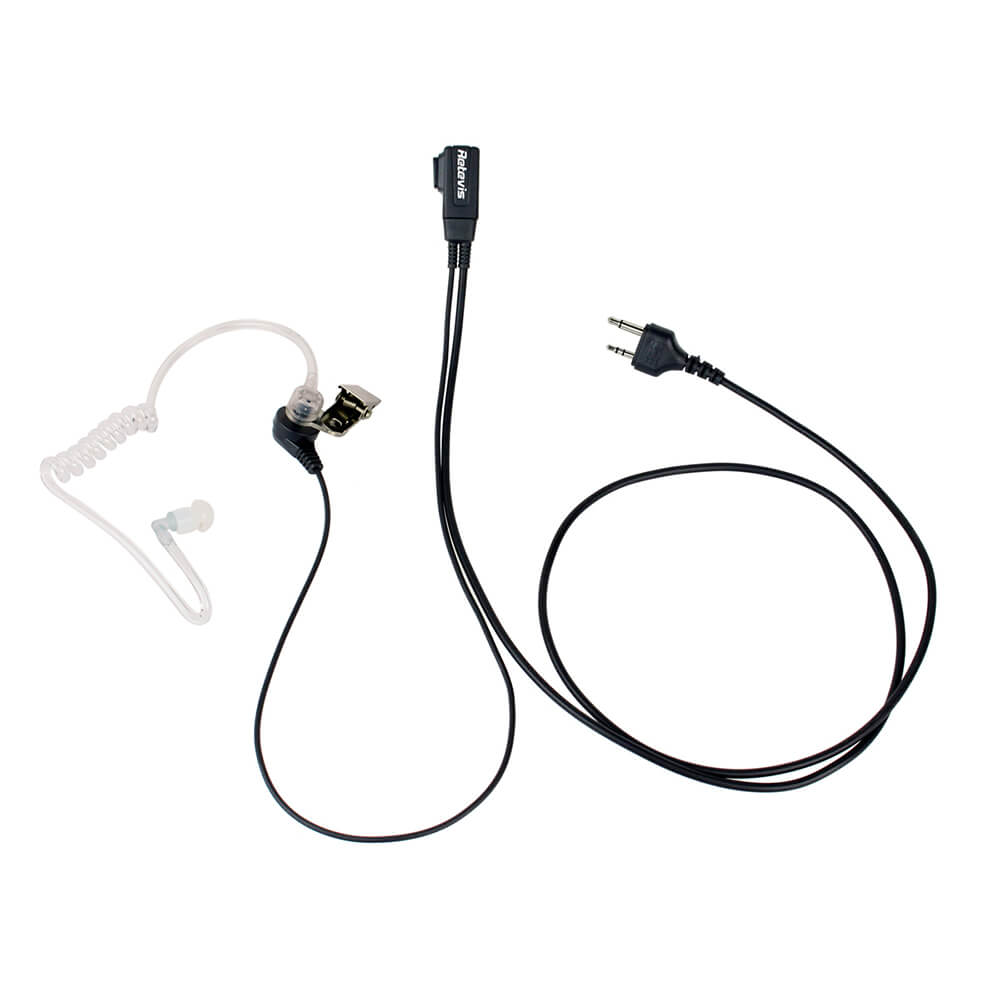 2 Pin Covert Acoustic Tube Earpiece