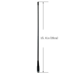 SMA-F U/V Elite Antenna 15.4Inch Dual Band 144/430MHz