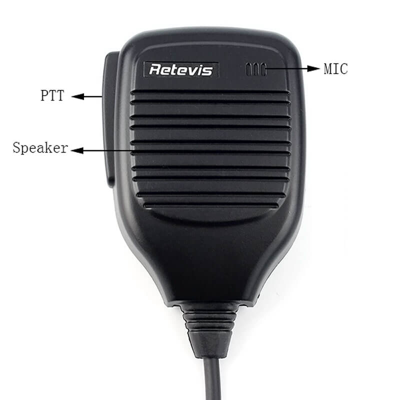 2Pin Handheld PTT Speaker Microphone