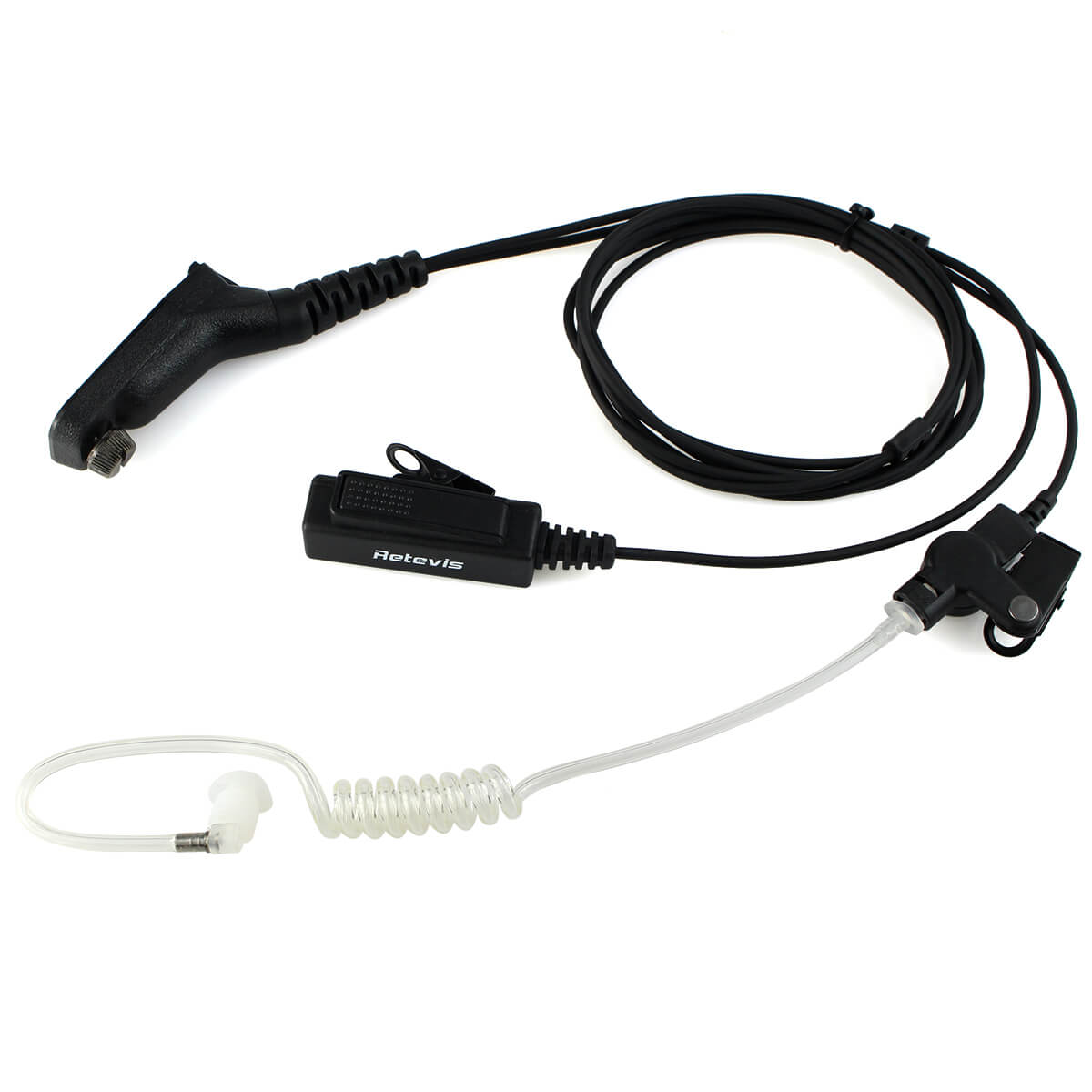 EAM201 Large PTT 2 wire Acoustic Tube Earpiece