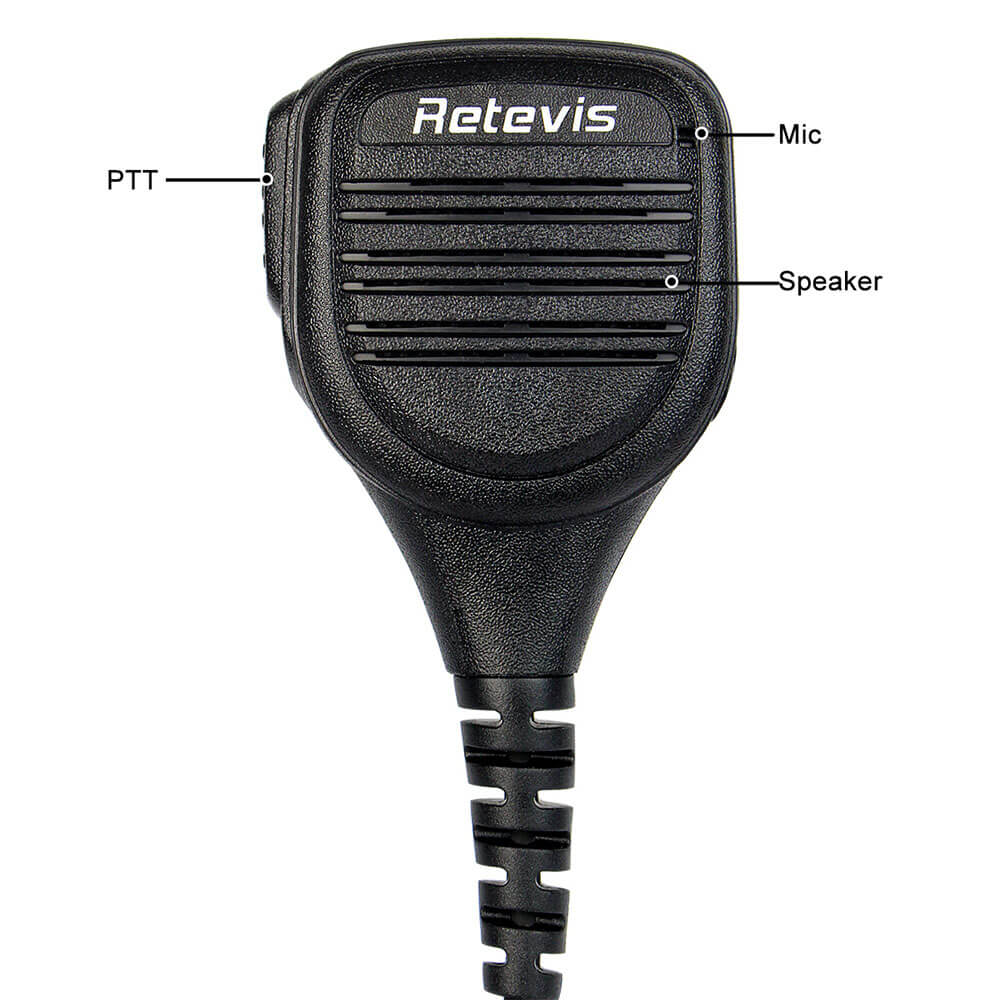 2 Pin Speaker Mic for Motorola Radio