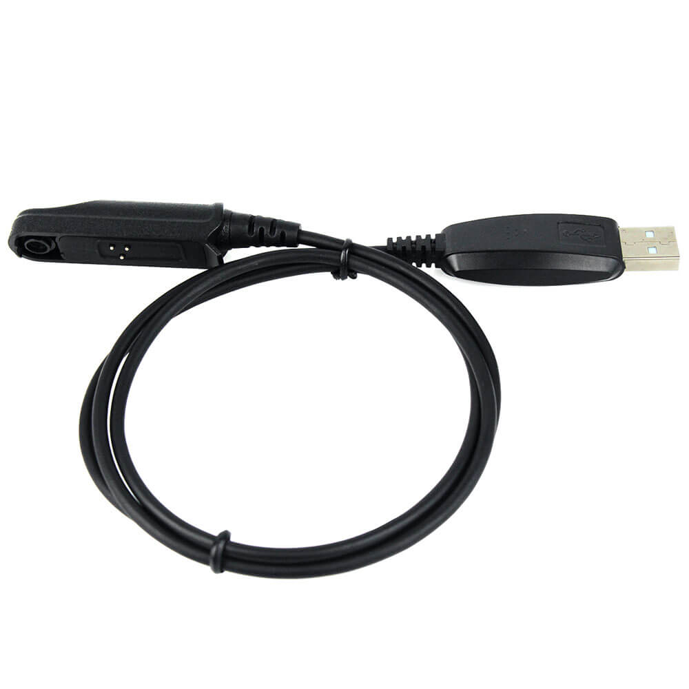 New Black RETEVIS RT6 Radio Programming Cable