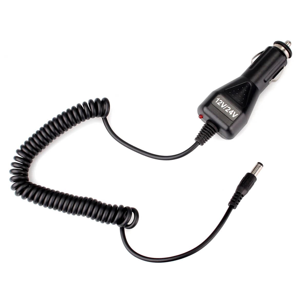 Black Car Charger Cable 12V-24V for Ailunce HD1 HD2 DMR Radio