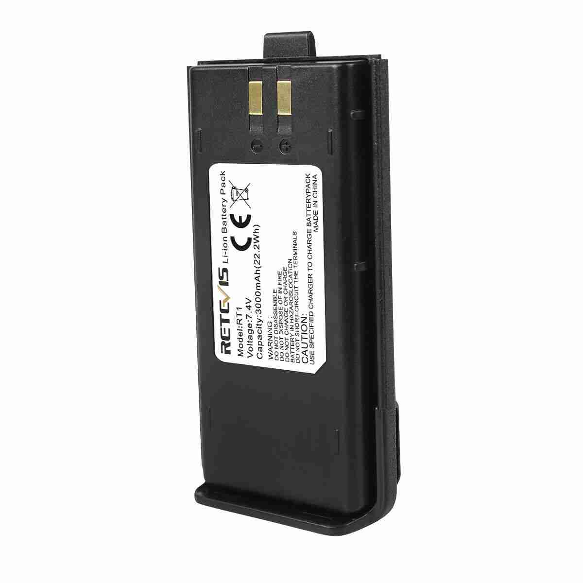 3000mAh 7.4V Original Rechargeable Li-ion Battery for Retevis RT1