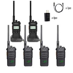 Retevis RT86 with RT86S Long Range Walkie Talkie for Business Use 6pack